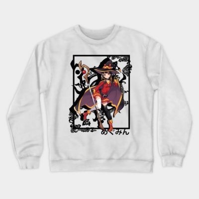 Konosuba Megumin Crewneck Sweatshirt Official Cow Anime Merch