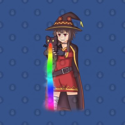 Unamused Megumin Crewneck Sweatshirt Official Cow Anime Merch