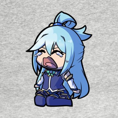 Chibi Aqua Konosuba Crewneck Sweatshirt Official Cow Anime Merch