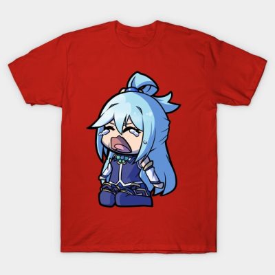 Chibi Aqua Konosuba T-Shirt Official Cow Anime Merch
