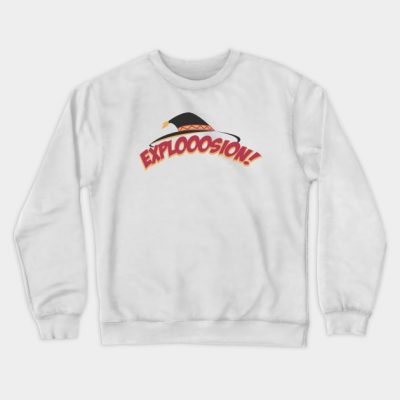 Explosion Megumin Kazuma Aqua Crewneck Sweatshirt Official Cow Anime Merch
