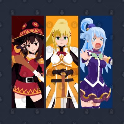 Konosuba Girls Crewneck Sweatshirt Official Cow Anime Merch