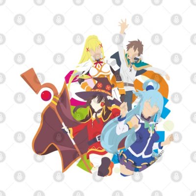 Konosuba Team Crewneck Sweatshirt Official Cow Anime Merch