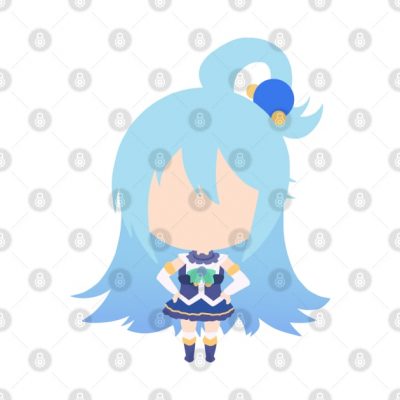 Aqua Chibi T-Shirt Official Cow Anime Merch