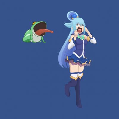 Aqua Being Her Usual Graceful Self Hoodie Official Cow Anime Merch