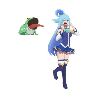Aqua Being Her Usual Graceful Self Crewneck Sweatshirt Official Cow Anime Merch