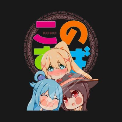 Konosuba Trio Crewneck Sweatshirt Official Cow Anime Merch