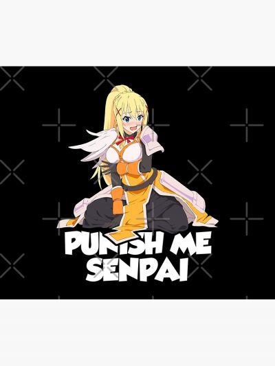 Darkness Konosuba Punish Me Senpai Drawing Tapestry Official Cow Anime Merch