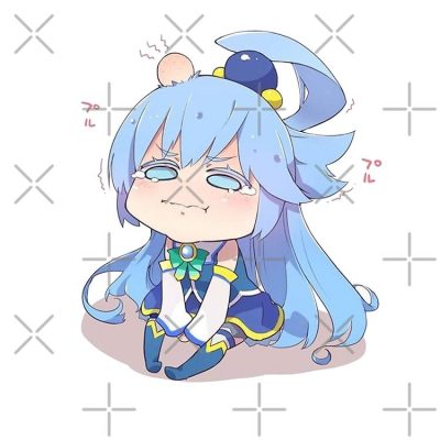 Konosuba Aqua Tote Bag Official Cow Anime Merch