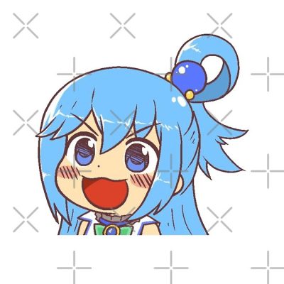 Konosuba Aqua Tote Bag Official Cow Anime Merch