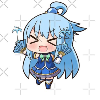 Konosuba Aqua Tote Bag Official Cow Anime Merch