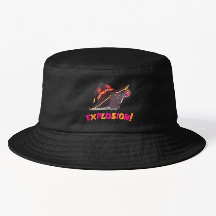 Konosuba Chomusuke - Explosion!!! Bucket Hat Official Cow Anime Merch