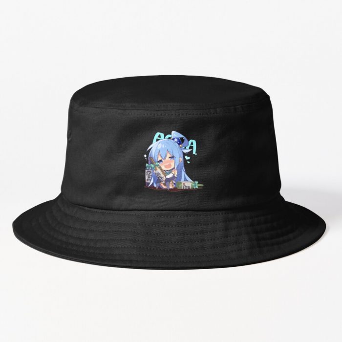 Konosuba Aqua Bucket Hat Official Cow Anime Merch