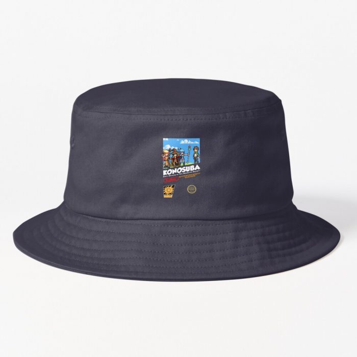Retro Konosuba Bucket Hat Official Cow Anime Merch