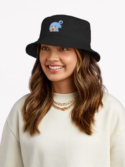 Konosuba Aqua Bucket Hat Official Cow Anime Merch