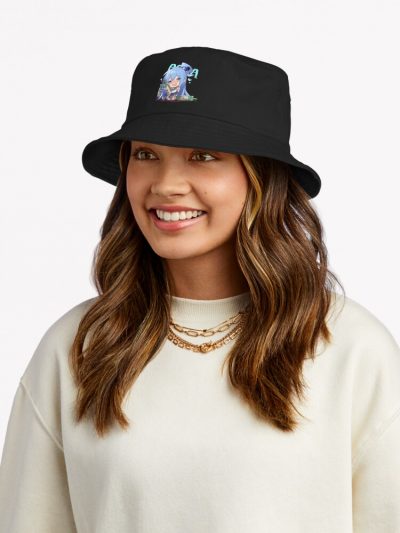 Konosuba Aqua Bucket Hat Official Cow Anime Merch
