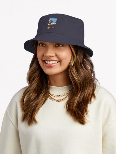 Retro Konosuba Bucket Hat Official Cow Anime Merch