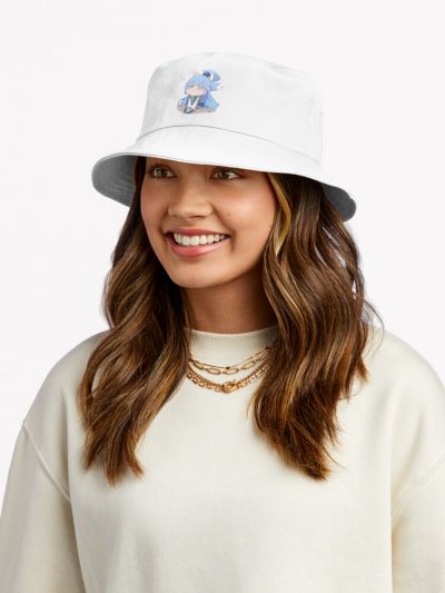 Konosuba Aqua Bucket Hat Official Cow Anime Merch