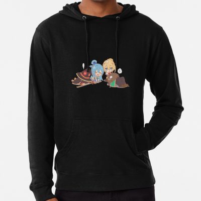 Konosuba Chibi Hoodie Official Cow Anime Merch