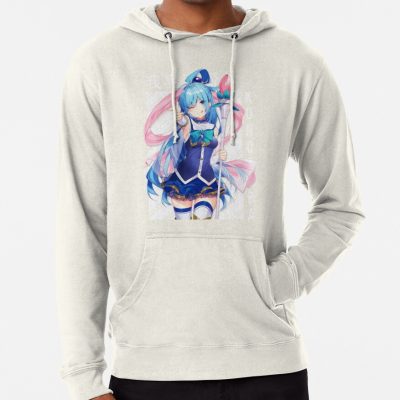 Konosuba Aqua Hoodie Official Cow Anime Merch