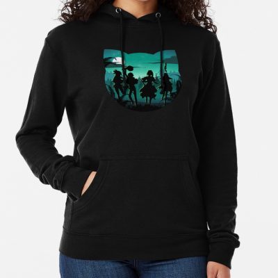 Chomusuke Silhouette Hoodie Official Cow Anime Merch