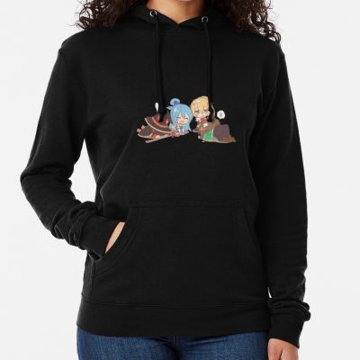 Konosuba Chibi Hoodie Official Cow Anime Merch