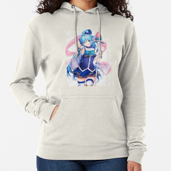 Konosuba Aqua Hoodie Official Cow Anime Merch