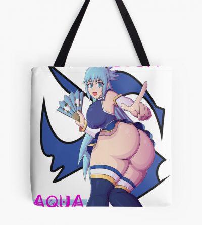 Aqua - Konosuba Tote Bag Official Cow Anime Merch