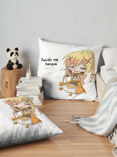 Konosuba Darkness Throw Pillow Official Cow Anime Merch