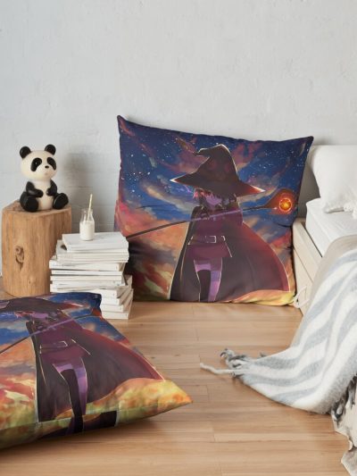 Konosuba - Megumin Throw Pillow Official Cow Anime Merch