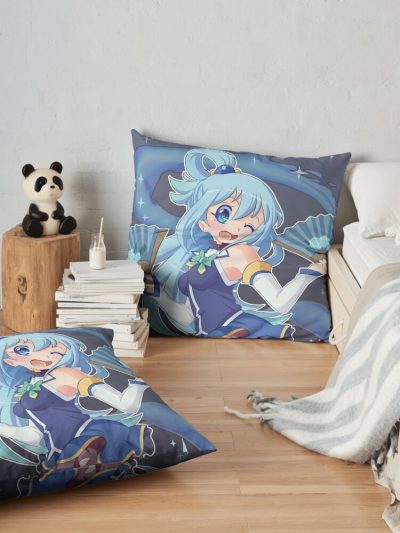 Konosuba Natures Beauty Throw Pillow Official Cow Anime Merch