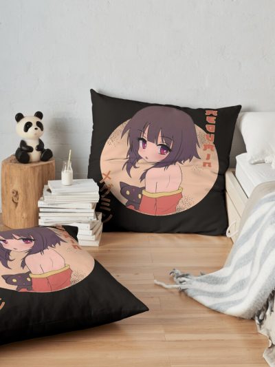 Konosuba Megumin Throw Pillow Official Cow Anime Merch