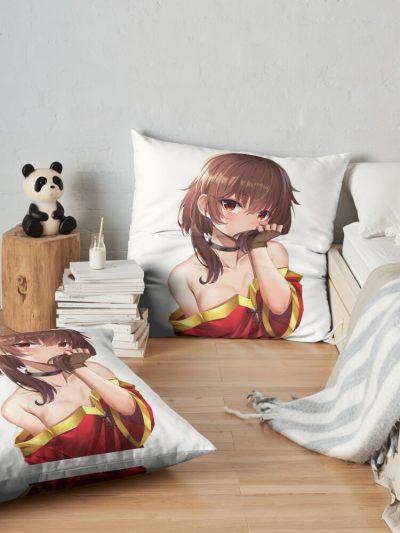 Konosuba: Megumin Throw Pillow Official Cow Anime Merch