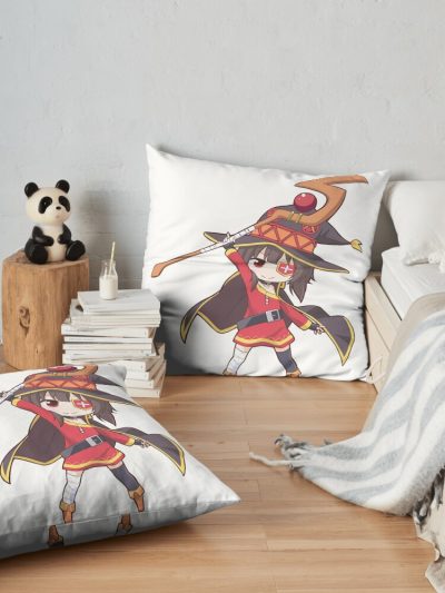 Konosuba Megumin Throw Pillow Official Cow Anime Merch