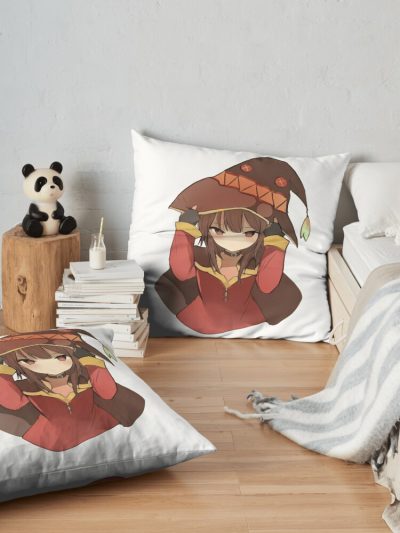 Konosuba Megumin Throw Pillow Official Cow Anime Merch