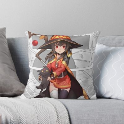 Konosuba Megumin Throw Pillow Official Cow Anime Merch