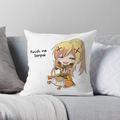 Konosuba Darkness Throw Pillow Official Cow Anime Merch