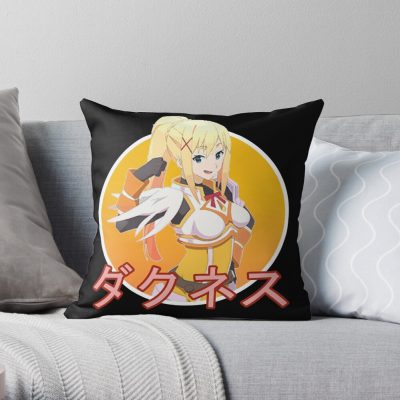 Konosuba Darkness Throw Pillow Official Cow Anime Merch