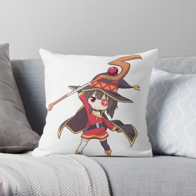 Konosuba Megumin Throw Pillow Official Cow Anime Merch