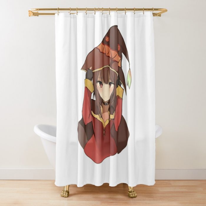 Konosuba Megumin Shower Curtain Official Cow Anime Merch