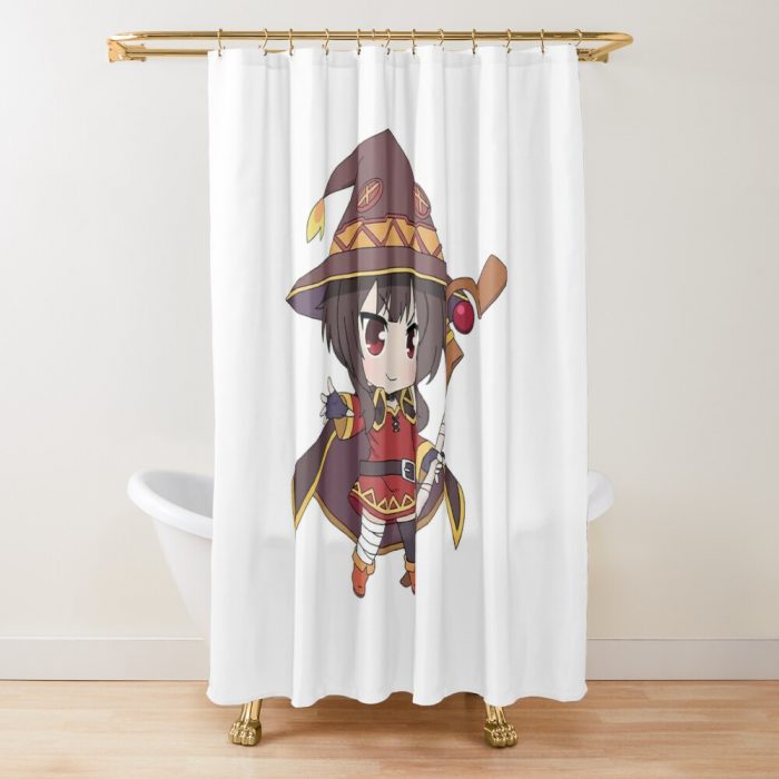 Konosuba Megumin Shower Curtain Official Cow Anime Merch