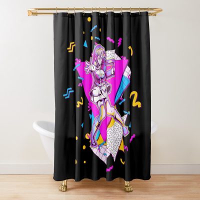 Yunyun - Konosuba *90S Graphic Design* Shower Curtain Official Cow Anime Merch