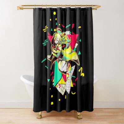 Wiz - Konosuba  *90S Graphic Design* Shower Curtain Official Cow Anime Merch