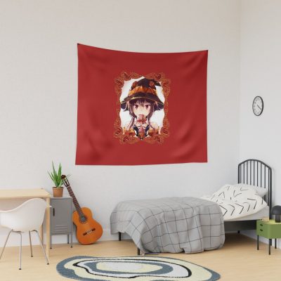 Megumin Holiday Celebration (On Red) Tapestry Official Cow Anime Merch