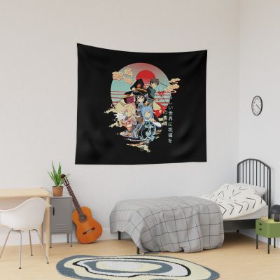 Mens Best Konosuba Tapestry Official Cow Anime Merch