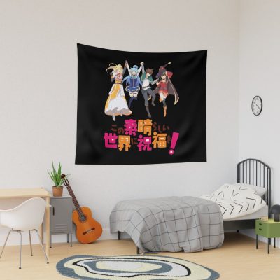 Konosuba Essential Tapestry Official Cow Anime Merch