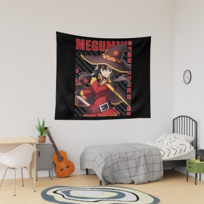 Konosuba Megumi Anime, Konosuba Megumi Manga Tapestry Official Cow Anime Merch
