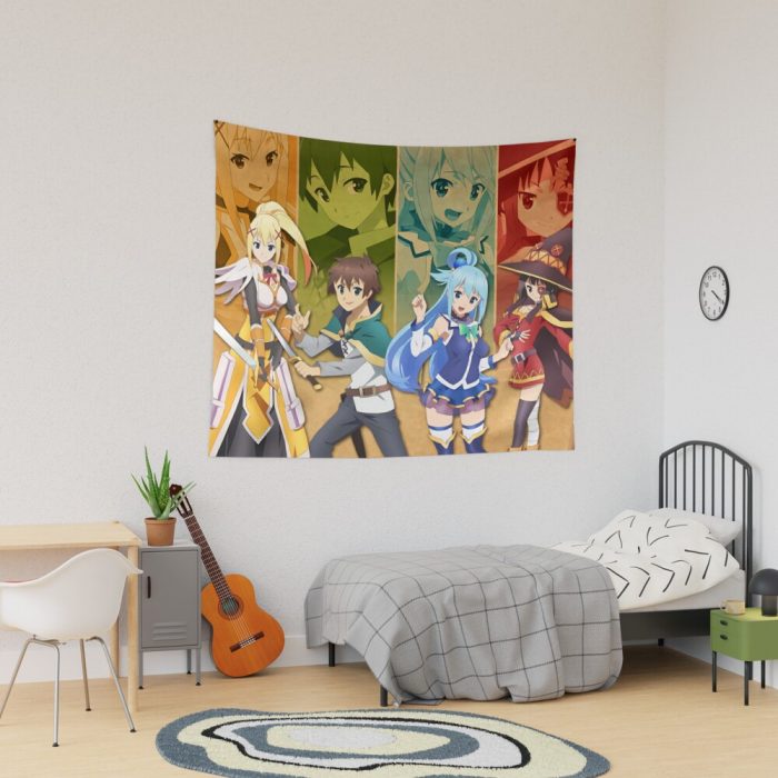 Konosuba 2 Tapestry Official Cow Anime Merch