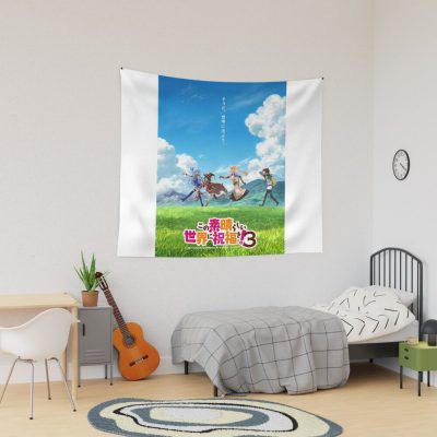 Konosuba Season 3 Tapestry Official Cow Anime Merch