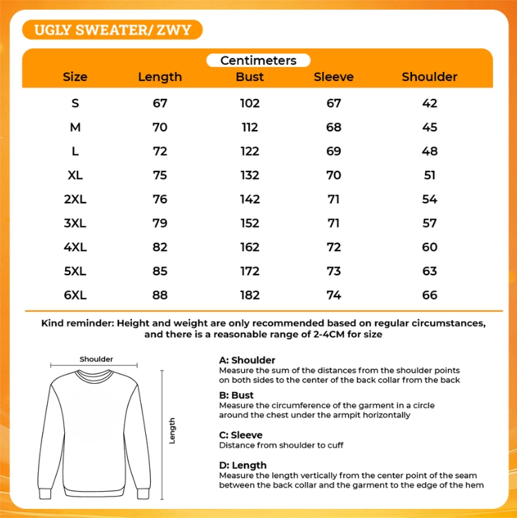3D UGLY SWEATER - Konosuba Store